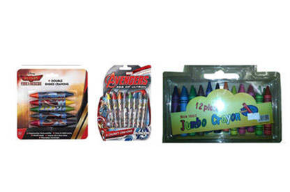 The three products found to contain asbestos.
